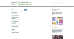 Desktop Screenshot of nordicwritersguild.com